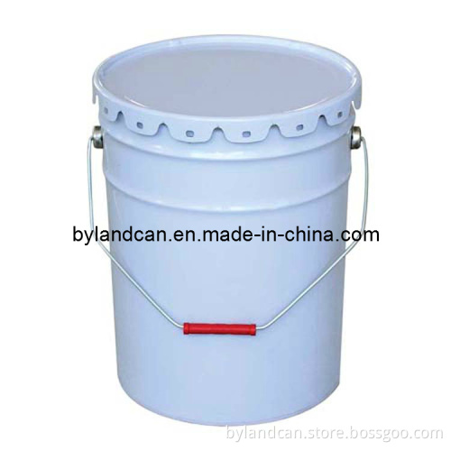 20 Liters Metal Tin Paint Can with Laced Lid